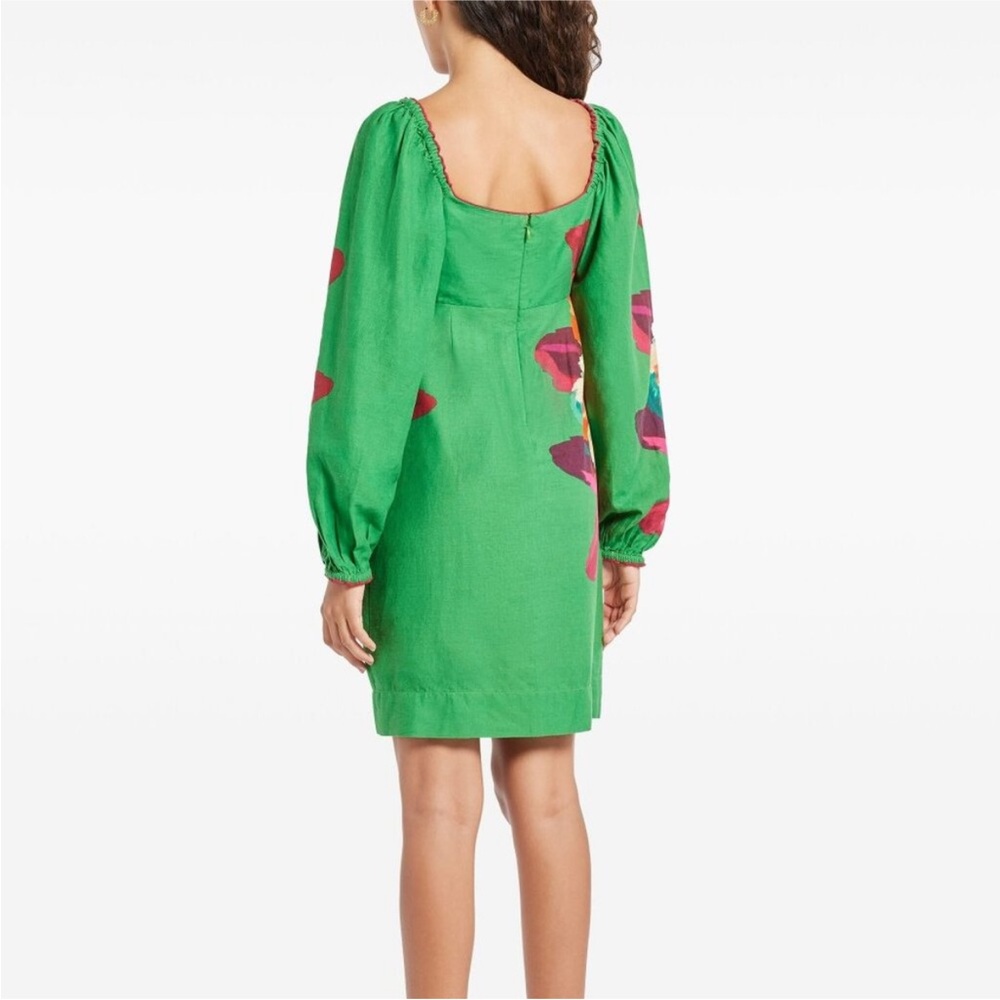 Farm Rio FARM Rio Tropicart Linen Mini Dress - Picture 5 of 12